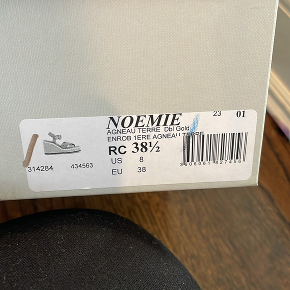 Clergerie Noemi Agneau Terre wedge - Picture 9 of 10